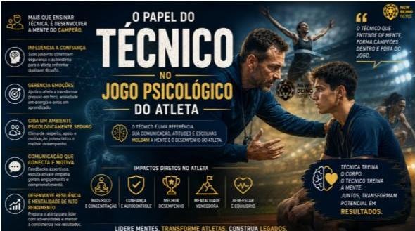 O Papel do Técnico no Jogo Psicológico do Atleta